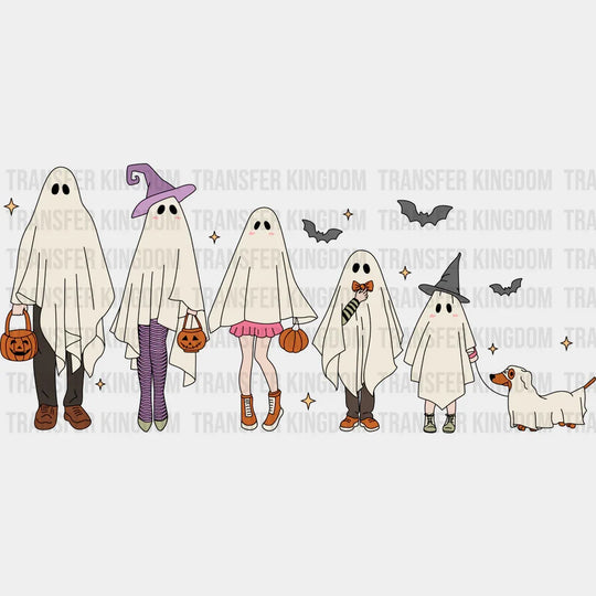 Ghost Costume Family - Halloween DTF Transfer