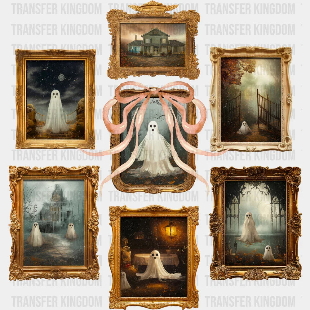 Ghost Photos - Halloween DTF Transfer