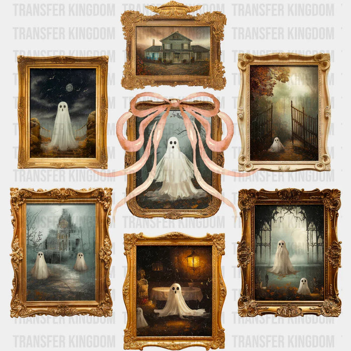 Ghost Photos - Halloween DTF Transfer