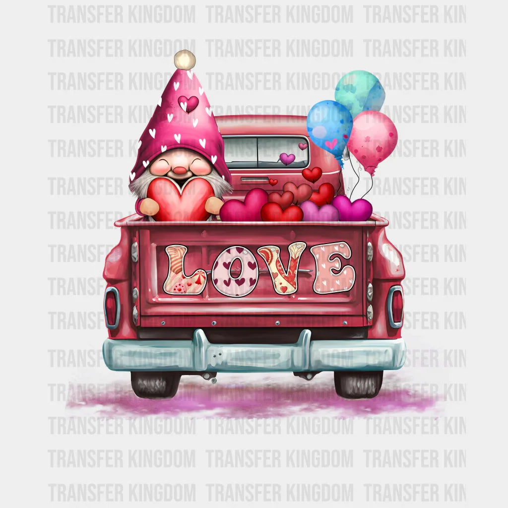 GNOME LOVE TRUCK - DTF heat transfer - transfer-kingdom