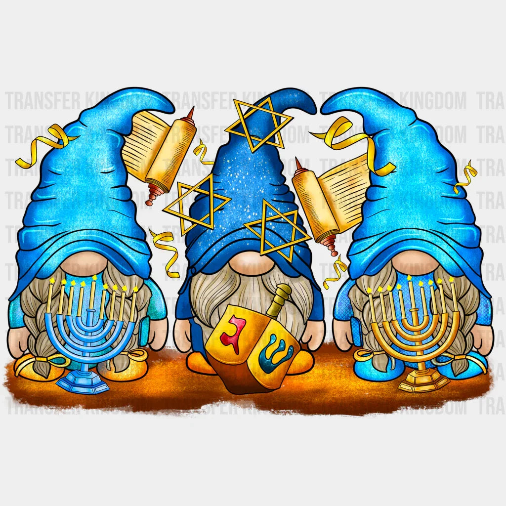 Gnomies Design - Hanukkah Dtf Heat Transfer