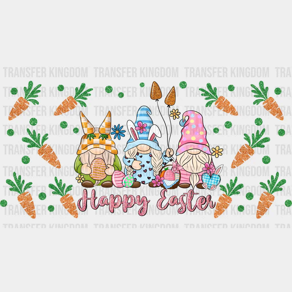 Gnomies Happy Easter UV DTF Transfer Cup Wrap UV DTF Sticker - Transfer Kingdom