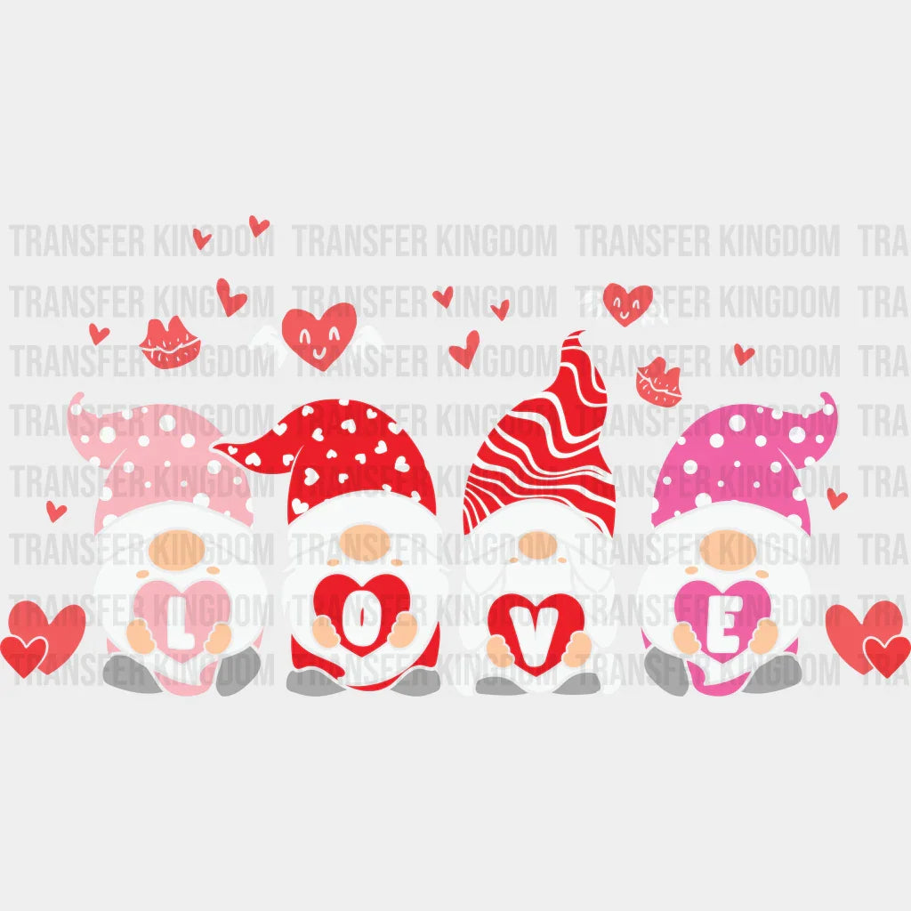 Gnomies Love Day - Dtf Heat Transfer