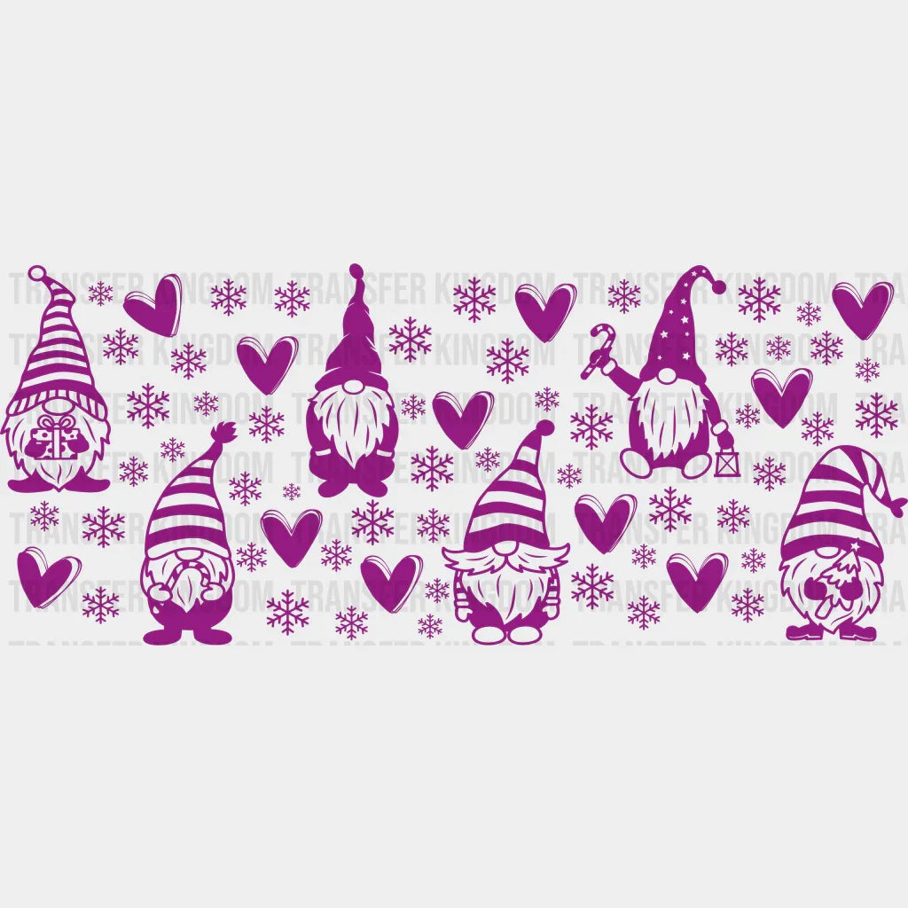 Gnomies Uv Dtf Transfer Cup Wrap Sticker