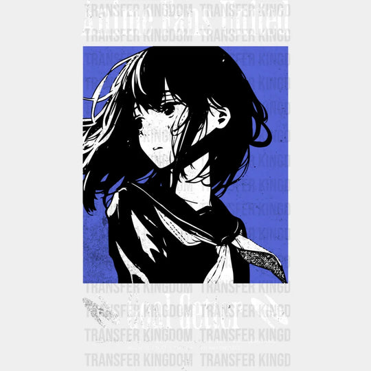 Goal Getter Anime Fans United - Dtf Heat Transfer Unisex S & M (10’’) / Light Color Design See