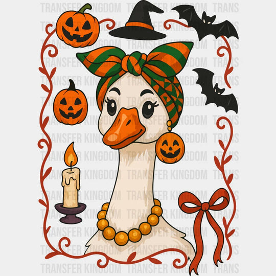 Goose Lady Halloween DTF Transfer
