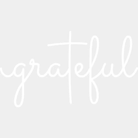 Grateful - Christian Design Dtf Heat Transfer