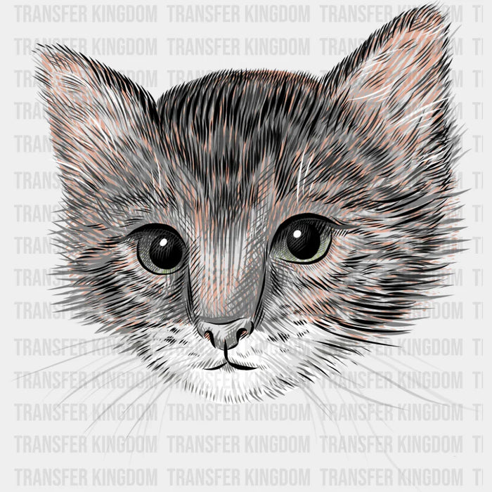 Gray Tabby - Cats DTF Transfer