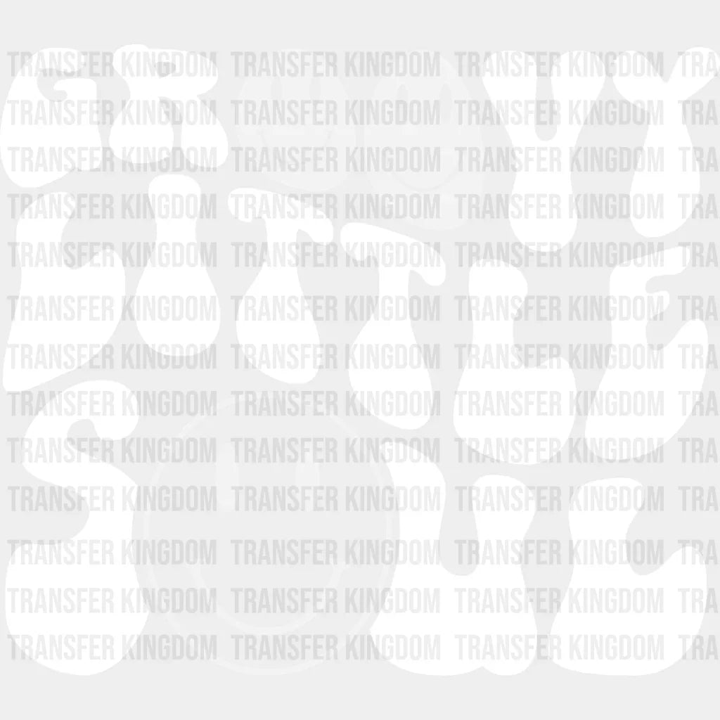 Groovy Little Soul - Kids Dtf Heat Transfer Unisex S & M (10’’) / Light Color Design See Imaging
