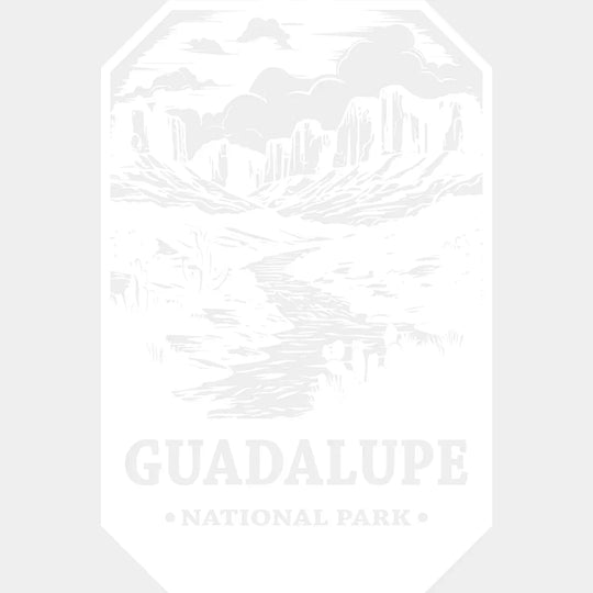 Guadalupe National Park Design - Parks Dtf Transfers Unisex S & M (10’) / Light Color See Imaging