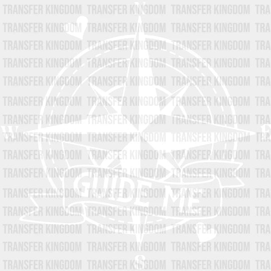 Guide Me - Boyfriend-Girlfriend Dtf Heat Transfer Unisex S & M (10’’) / Light Color Design See