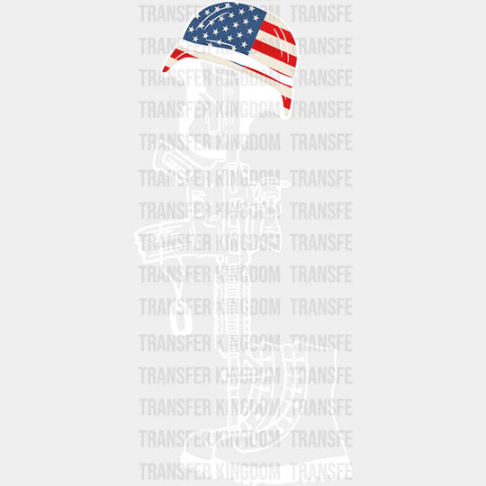 Gun And Boots - Memorial Day DTF Transfer - Transfer Kingdom