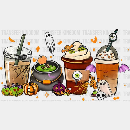 Halloween Drinks - Halloween DTF Transfer