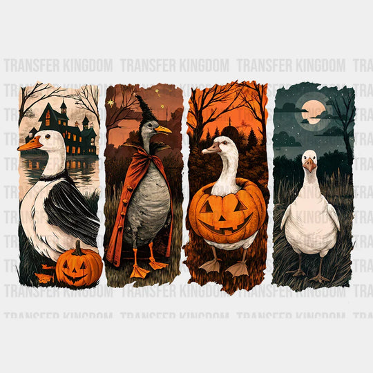 Halloween Geese Halloween DTF Transfer