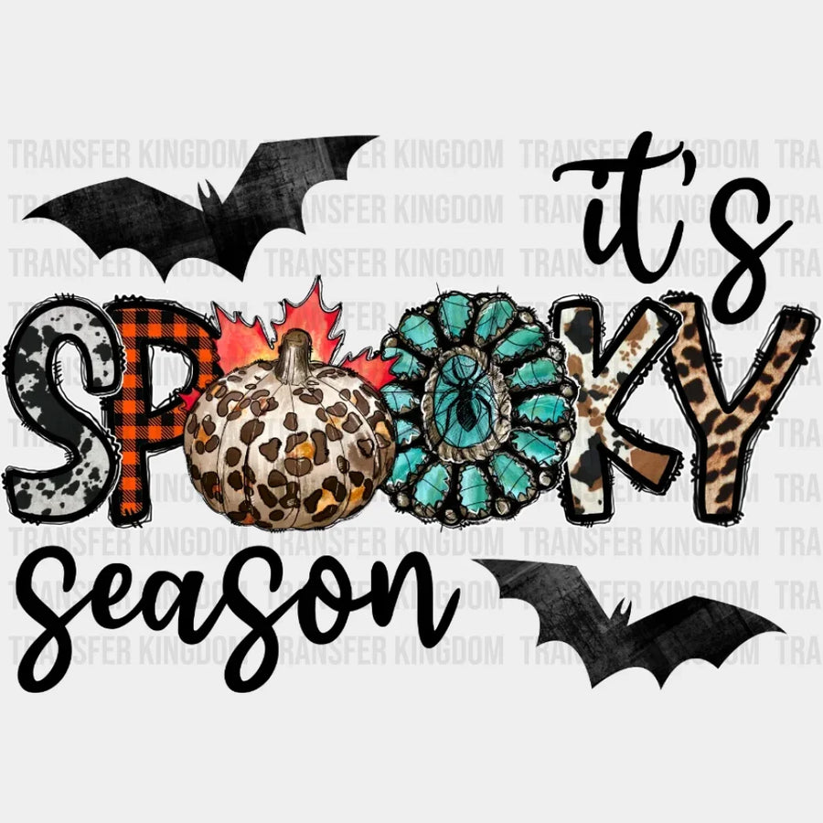 Halloween Its Spooky Season Design - Dtf Heat Transfer