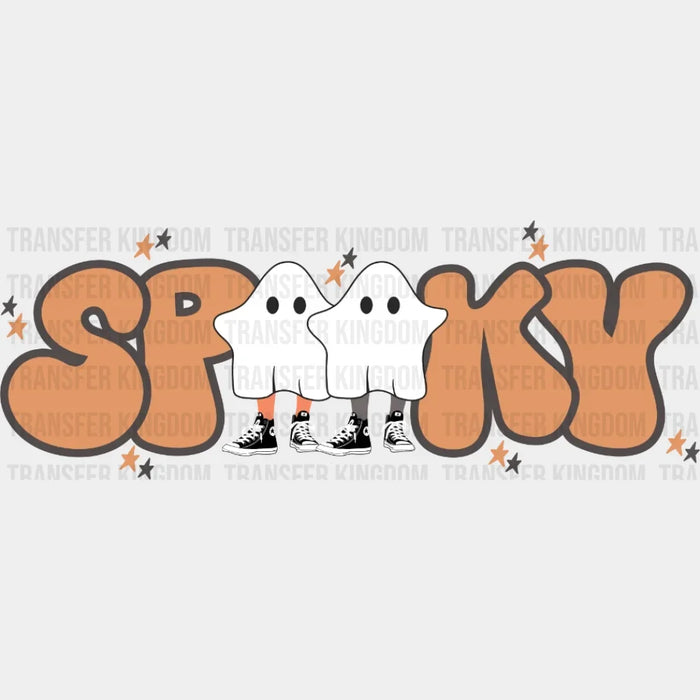 Halloween Spooky Ghosts Design - DTF heat transfer