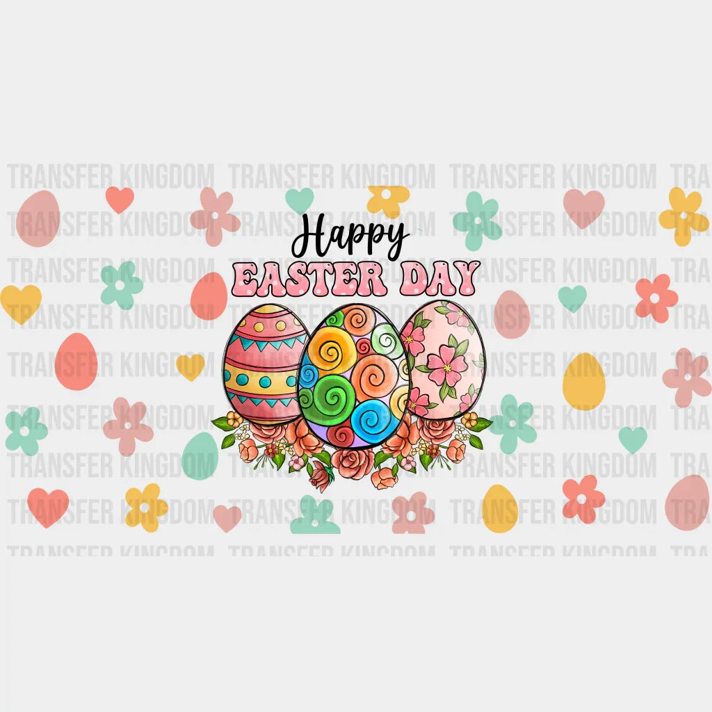 Happy Easter Day Easter UV DTF Transfer Cup Wrap UV DTF Sticker - Transfer Kingdom