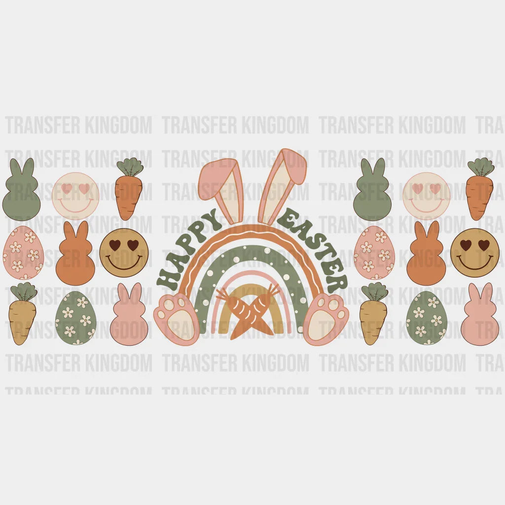 Happy Easter UV DTF Transfer Cup Wrap UV DTF Sticker - Transfer Kingdom