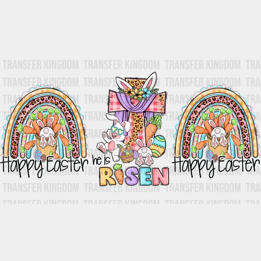 He Is Risen Easter UV DTF Transfer Cup Wrap UV DTF Sticker - Transfer Kingdom