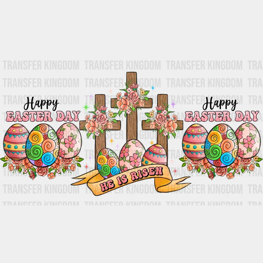 He Is Risen Easter UV DTF Transfer Cup Wrap UV DTF Sticker - Transfer Kingdom