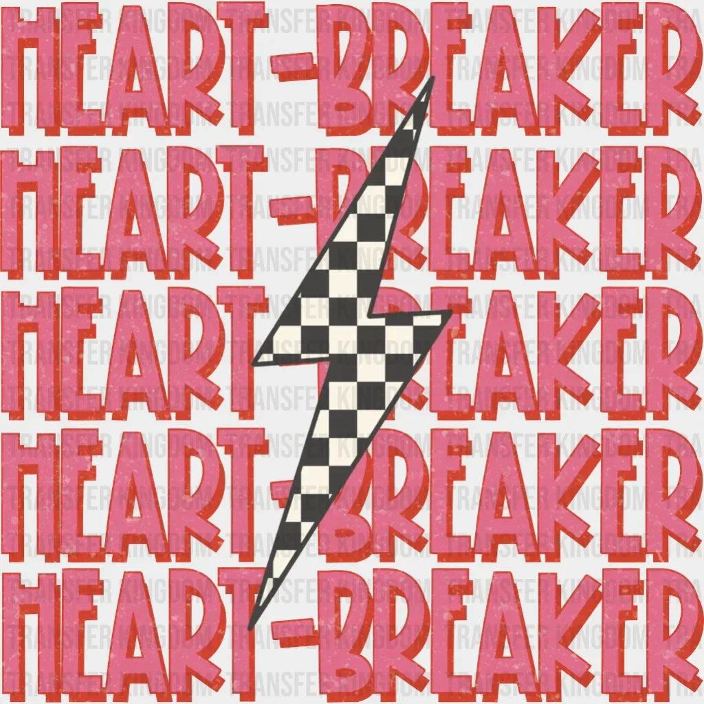 Heart Breaker Anti Valentines Design - Dtf Heat Transfer