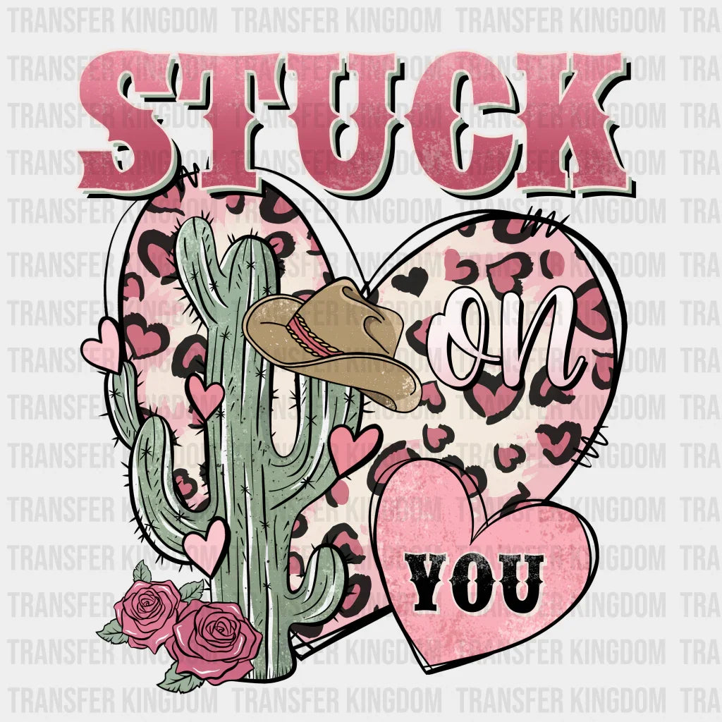 HEART IN HEART STUCK ON YOU - DTF heat transfer - transfer-kingdom