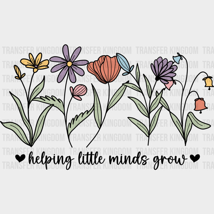 Helping Little Minds Grow - Special ED DTF Transfers