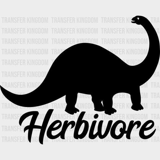 Herbivore - Vegan Design Dtf Heat Transfer Unisex S & M ( 10 ) / Dark Color See Imaging