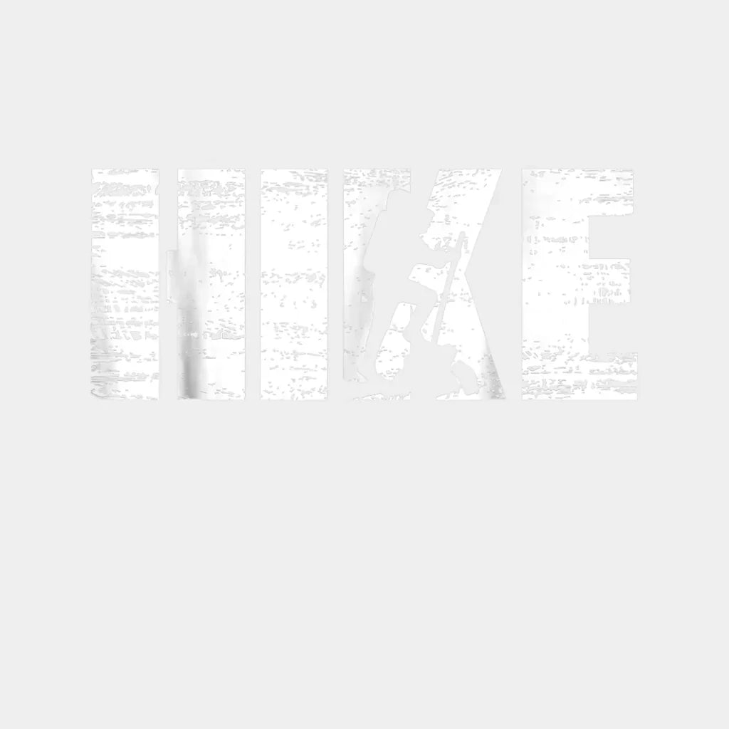 Hike - Hiker Design Dtf Heat Transfer Unisex S & M ( 10 ) / Light Color See Imaging