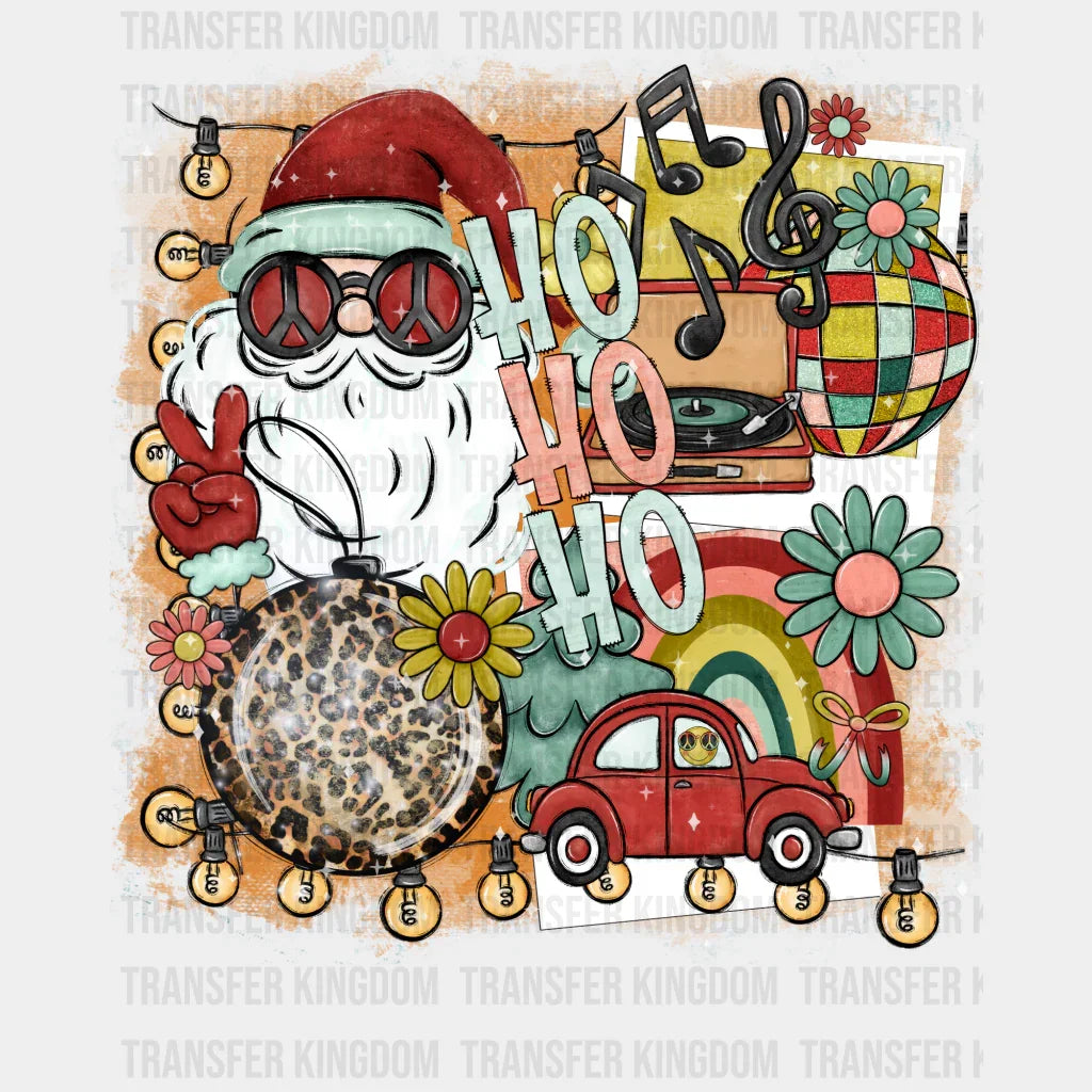 Ho Christmas Design - Dtf Heat Transfer