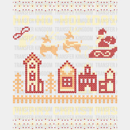 Ho Ho Holiday Merry Christmas - Christmas DTF Transfer