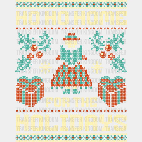 Ho Ho Home For The Holidays - Christmas DTF Transfer