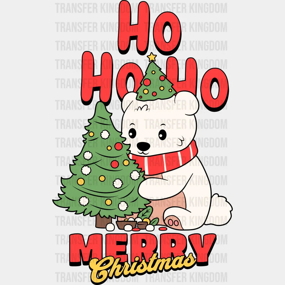 Ho Ho Ho Merry Christmas - Christmas DTF Transfer