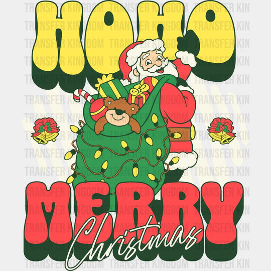 Hoho Merry Christmas - Christmas DTF Transfer