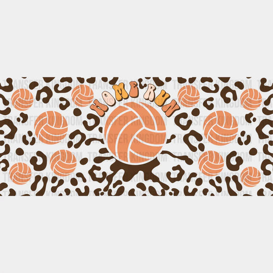 Home Run Volleyball - Cup Wrap Uv Sticker Permanent Dtf Decal