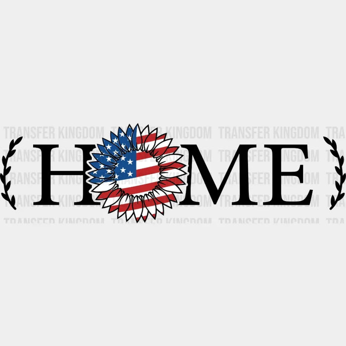 Home Sunflower DTF Transfer