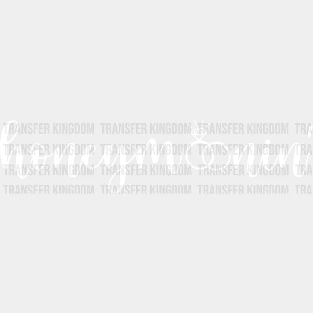 Honeymoonin’ Ring Design - Honeymoon Iron On Dtf Transfer Unisex S & M (10’’) / Light Color