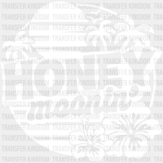 Honeymoonin’ Vacation Design - Honeymoon Iron On Dtf Transfer Unisex S & M (10’’) / Light