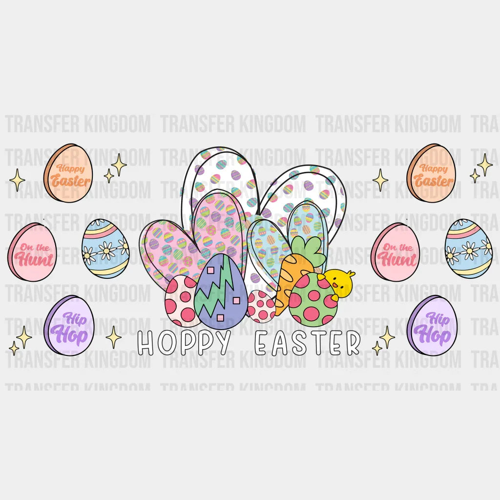 Hoppy Easter UV DTF Transfer Cup Wrap UV DTF Sticker - Transfer Kingdom