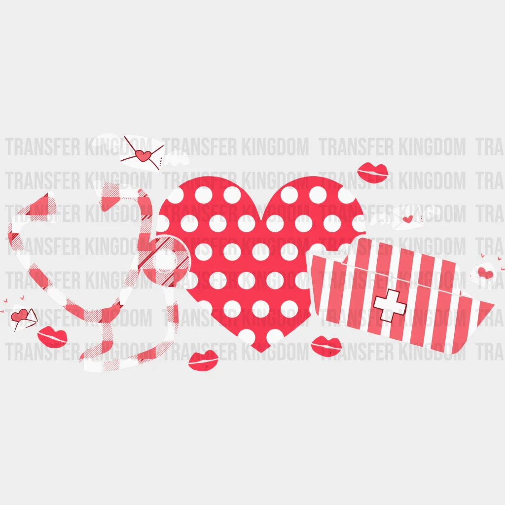 Hospital Valentines Day Design - Dtf Heat Transfer