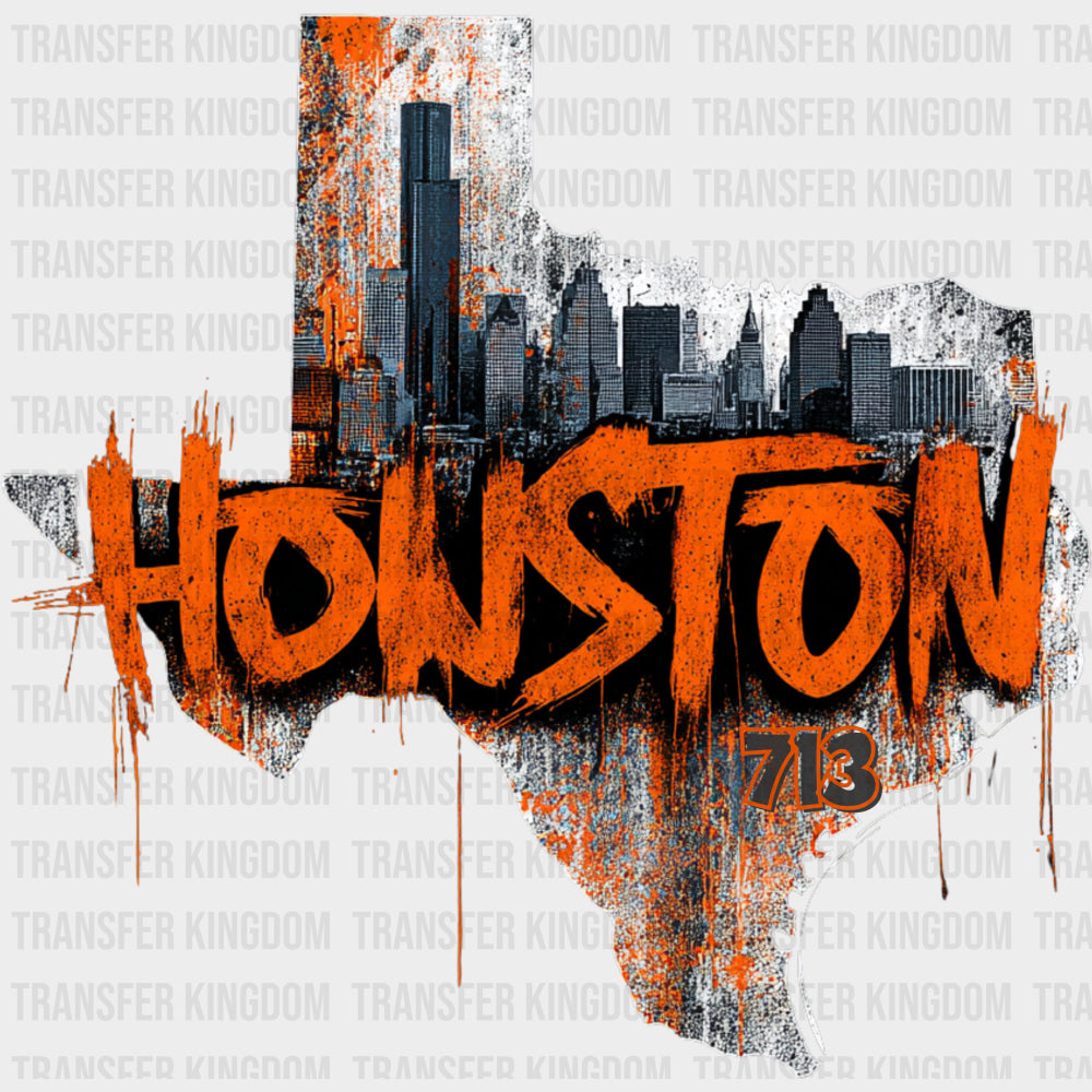 Houston 713 - States & Cities DTF Transfers
