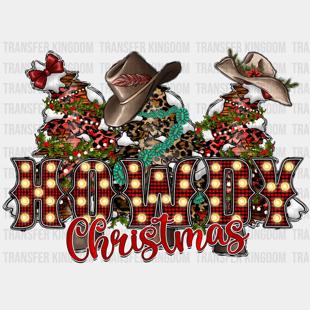 Howdy Christmas Christmas Design - Dtf Heat Transfer