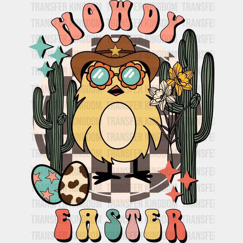 Howdy Easter - Dtf Heat Transfer