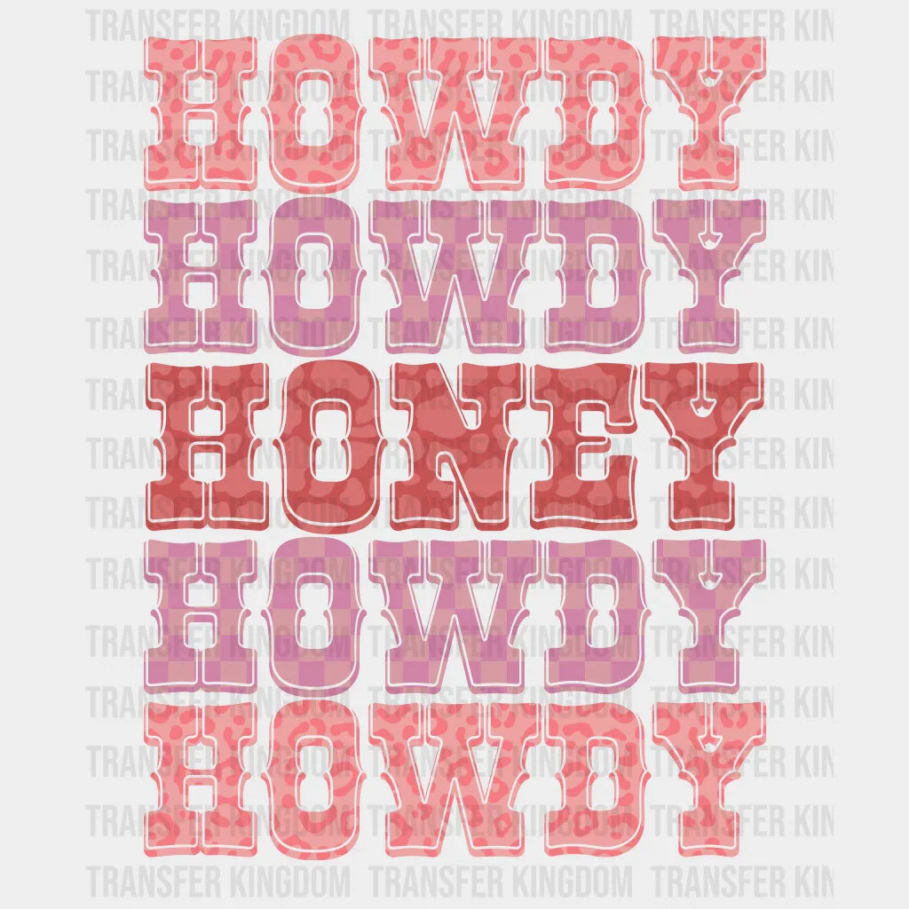 HOWDY HONEY - DTF heat transfer - transfer-kingdom