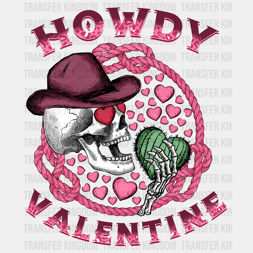 HOWDY VALENTINE DEATH - DTF heat transfer - transfer-kingdom