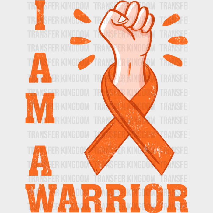 I Am A Warrior - Leukemia DTF Transfers