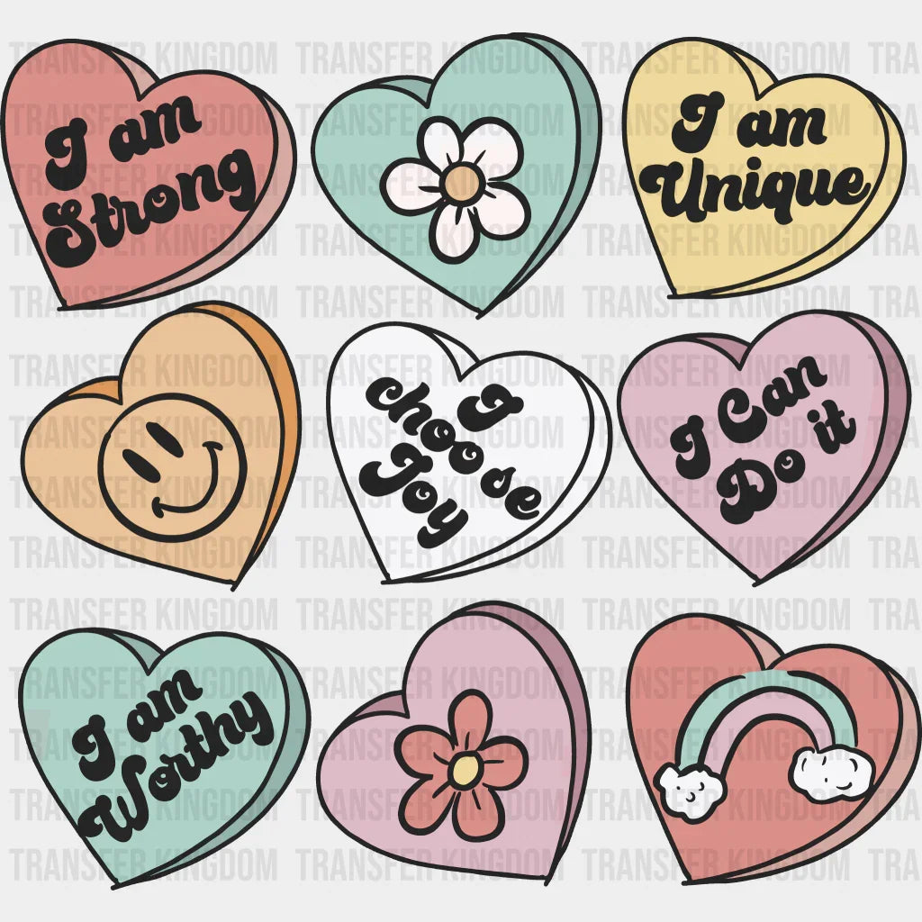 I Am... Valentines Day Design - Dtf Heat Transfer