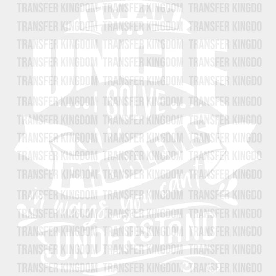 I Solve Problems - Uncle Dtf Heat Transfer Unisex S & M (10’’) / Light Color Design See Imaging