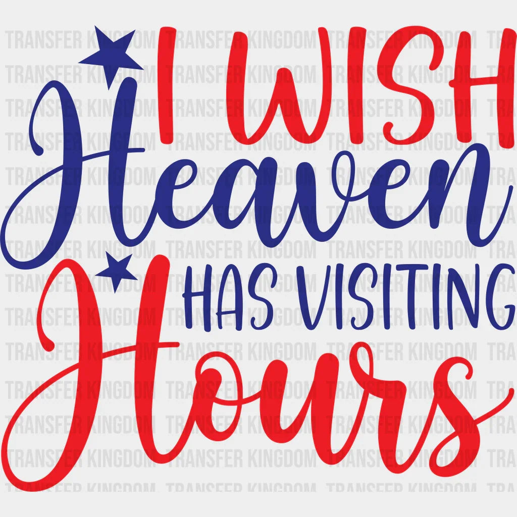 I Wish - Memorial Day DTF Transfer - Transfer Kingdom