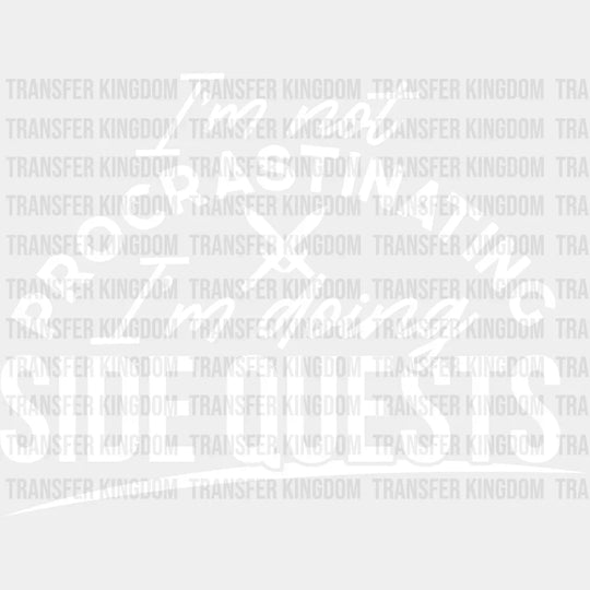 I’m Doing Side Quests - Video Game Dtf Heat Transfer Unisex S & M (10’’) / Light Color Design